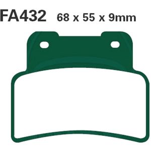 Adige - Brake pads FΑ432 ADIGE P262 ACX SINTERED (Xciting400,Maxsym400,YZFR125,MT125 etc front )