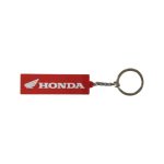 Honda original parts - Μπρελοκ Honda racing rubber κοκκινο σπρο 7.5x2cm