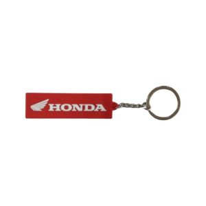 Honda original parts - Keyring Honda racing rubber red white 7.5x2cm