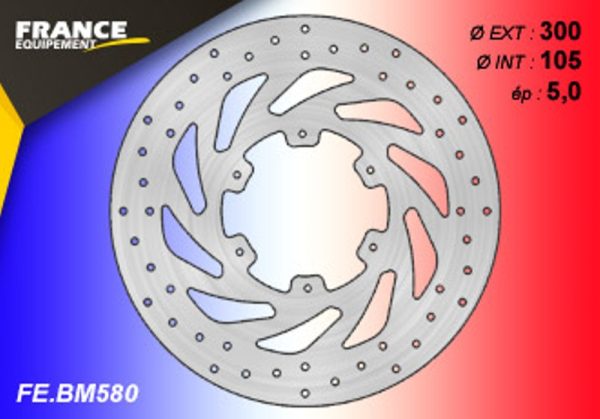 FE Disks - Δισκοπλακα FE.BM580 FE ( France Equipement )
