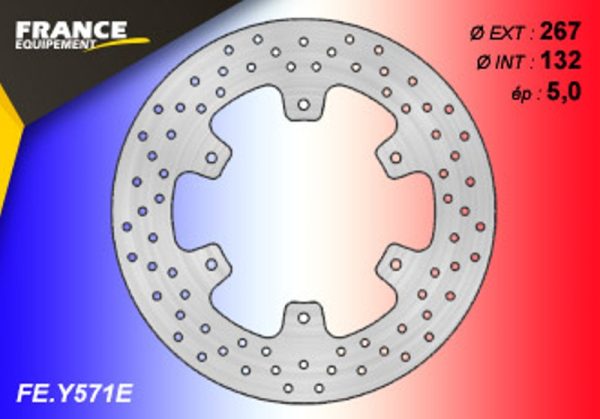 FE Disks - Δισκοπλακα FE.Y571 FE ( France Equipement )