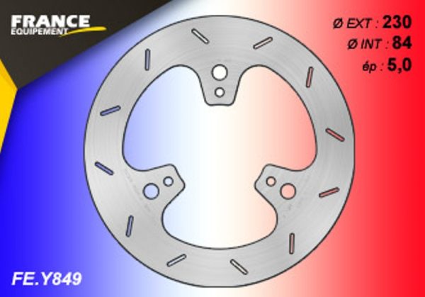 FE Disks - Disk plate FE.Y849 FE ( France Equipement )
