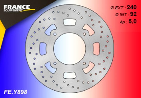 FE Disks - Disk plate FE.Y898 FE ( France Equipement )