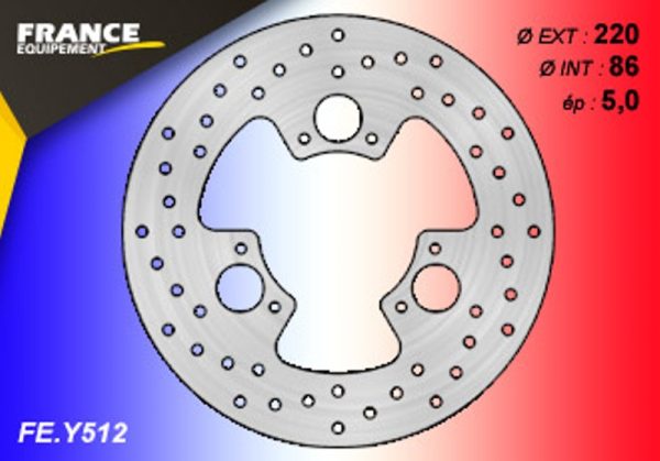 FE Disks - Δισκοπλακα FE.Y512 FE ( France Equipement )