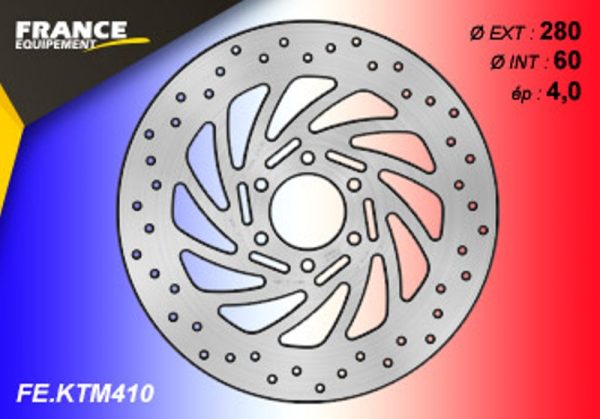 FE Disks - Δισκοπλακα FE.KTM410 FE ( France Equipement )