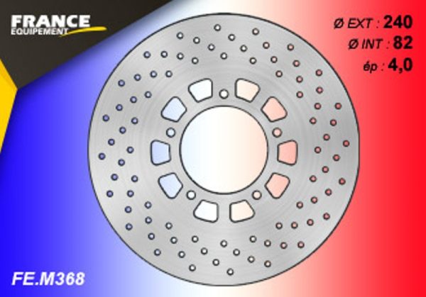 FE Disks - Δισκοπλακα FE.M368 FE ( France Equipement )