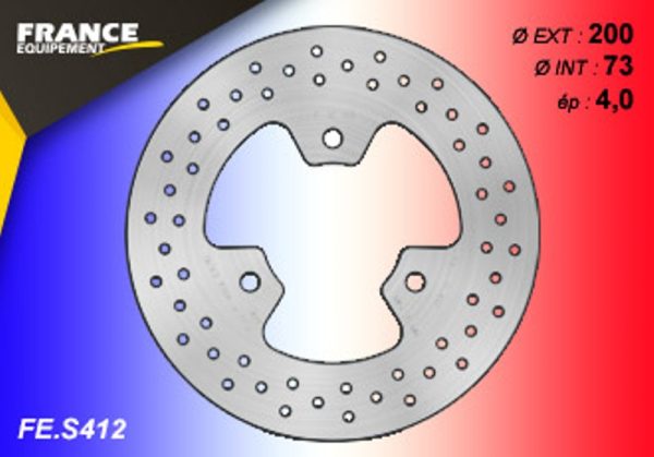 FE Disks - Δισκοπλακα FE.S412 FE ( France Equipement )