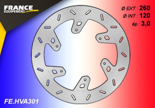 FE Disks - Δισκοπλακα FE.HVA301 FE ( France Equipement )