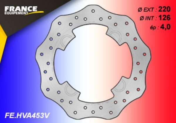 FE Disks - Disc plate  FE.HVA453VFE ( France Equipement )