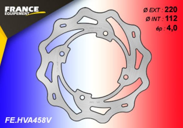 FE Disks - Disck plate FE.HVA458V FE ( France Equipement )